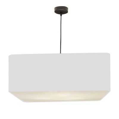 Carlito Square Pendant White