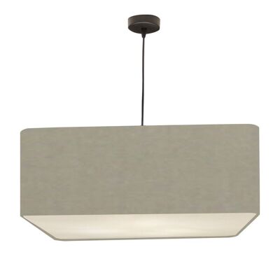 Carlito Taupe Square Pendant Lamp