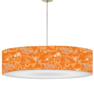 Acidulous orange bird pendant light