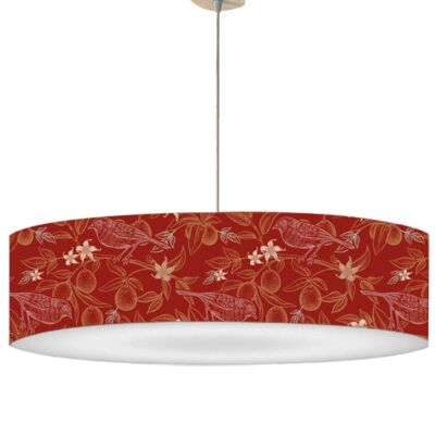 Acidulous red bird pendant light