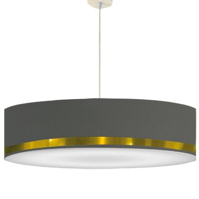 Gray and Gold Jonc Suspension