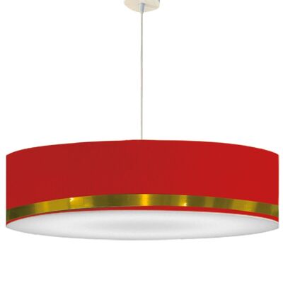 Red and Gold Bangle Suspension