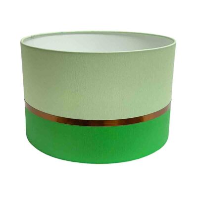 Electric green two-tone floor lamp lampshade