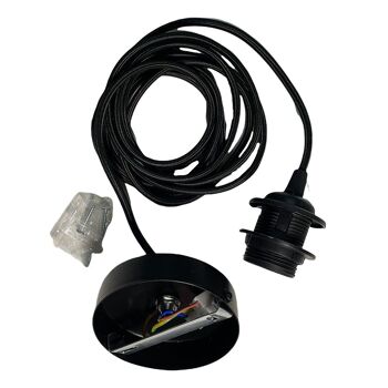 Câble pour suspension Noir 3m 2