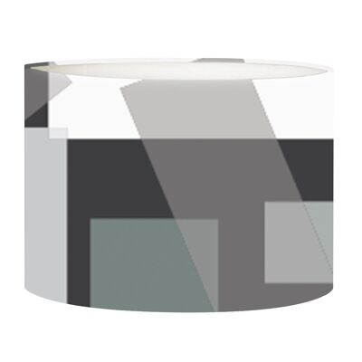 Art Deco Black lampshade