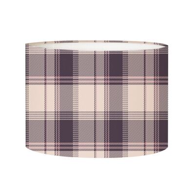 Paralume per lampada da terra in tartan Timo