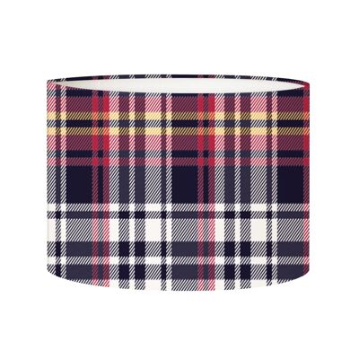 Paralume per lampada da terra Halo in tartan