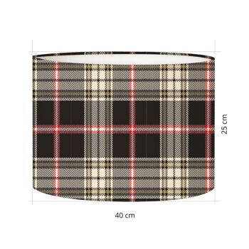 Abat-jour Lampadaire Tartan Meli 3