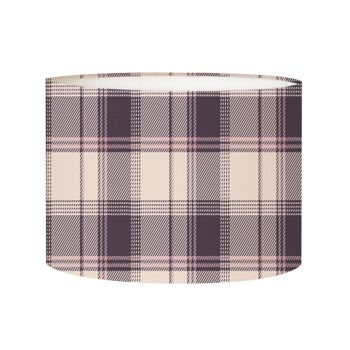 Abat-jour Chevet Tartan Timo 1