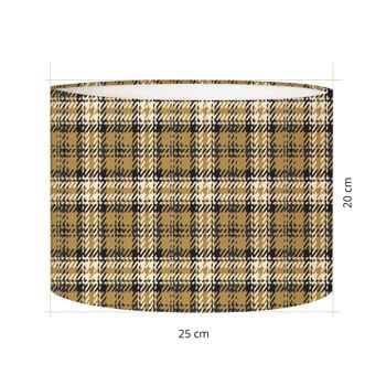 Abat-jour Chevet Tartan Coco 3