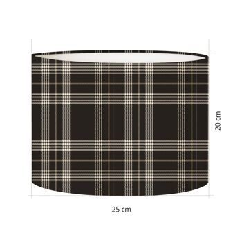 Abat-jour Chevet Tartan Cristi 3