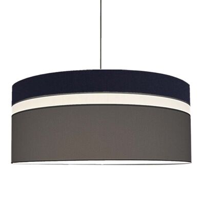 Lampada a sospensione Octavy blu navy