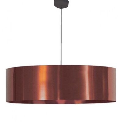 Glossy copper lacquered pendant light