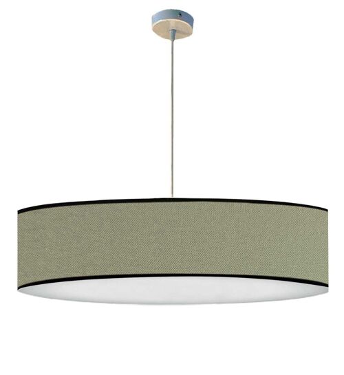 Suspension Eclat vert olive