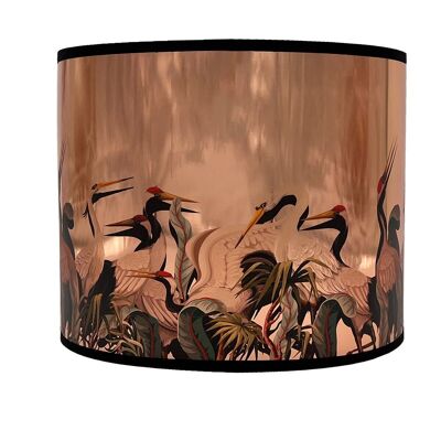 Pelican Copper Floor Lamp Shade