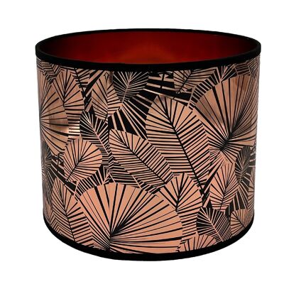 Palm Tree Copper Floor Lamp Shade