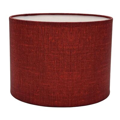 Wine Linen Effect Lampshade