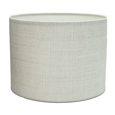 Off-White Linen Effect Bedside Lampshade