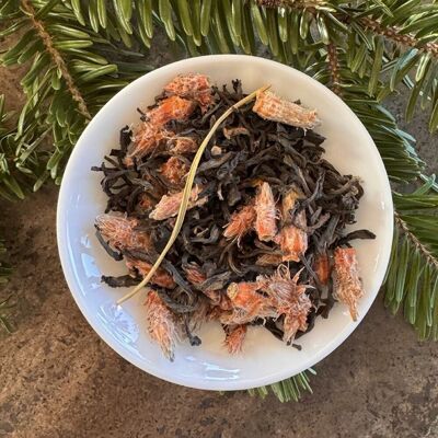 Weihnachtslichter Bio-Roter (Schwarzer) Tee 50g