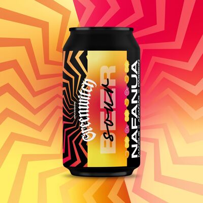 Cerveza en lata SOUR pasión, mango, piña - 4,9% - Nafanua
