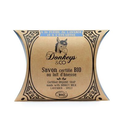 Organic Donkey Milk Soap Lavender Flowers 25g