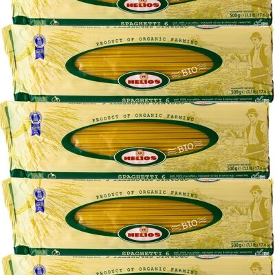 PROMO -10% - Spaghetti pasta n°6 (1.7mm) Organic - 500g