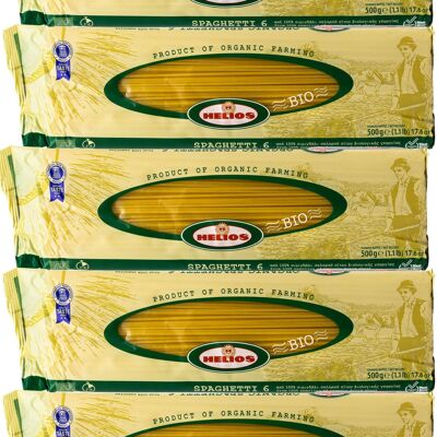 PROMO -10% - Spaghetti pasta n°6 (1.7mm) Organic - 500g