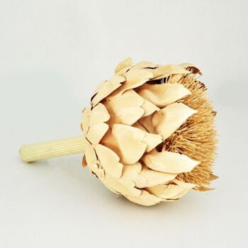 Branche d'artichaud crème artificielle 23 cm  - Composition florale 3