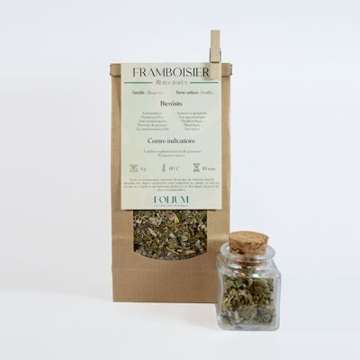 Organic raspberry leaf herbal tea