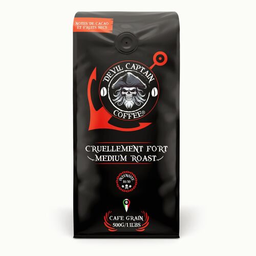 Devil Captain café grain 500G