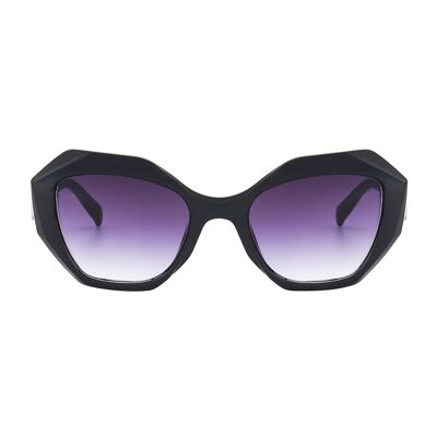 Maxi-Sonnenbrille in Schildpattfarbe