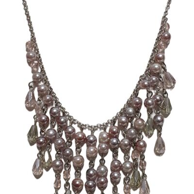rh necklace with hanging drops