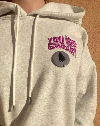 SWEAT YOU ARE ENERGY BADGE SAPIN 2