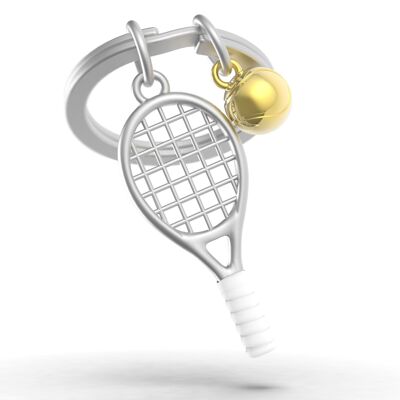 Tennis key ring - METALMORPHOSE