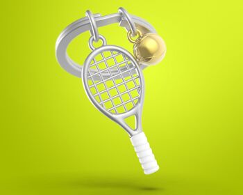 Porte-clés Tennis - METALMORPHOSE 3