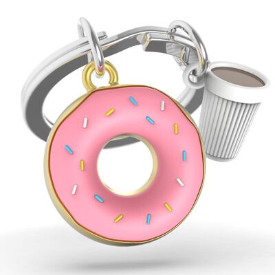 Donut key ring - METALMORPHOSE