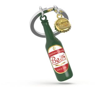 Porte-clés Bière - METALMORPHOSE 1