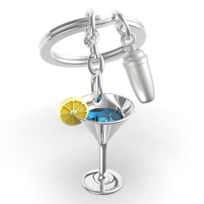 Cocktail key ring - METALMORPHOSE