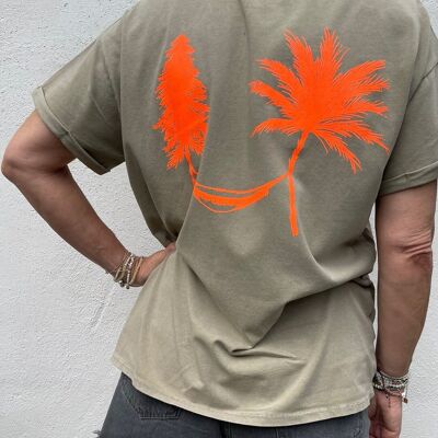 Faules Khaki-T-Shirt