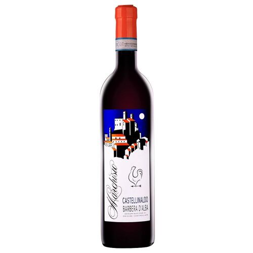 Barbera d’Alba di Castellinaldo, Barbera d’Alba DOC 2021, MARCHISIO, vin rouge rond et complexe