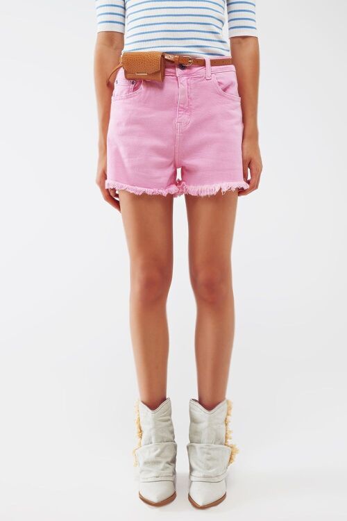 Shorts in pink