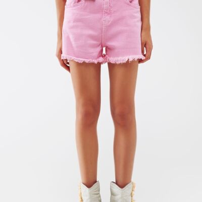 Pantalones cortos en rosa