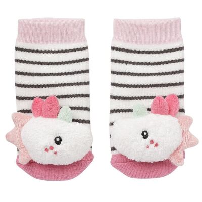 Rasselsocken Einhorn