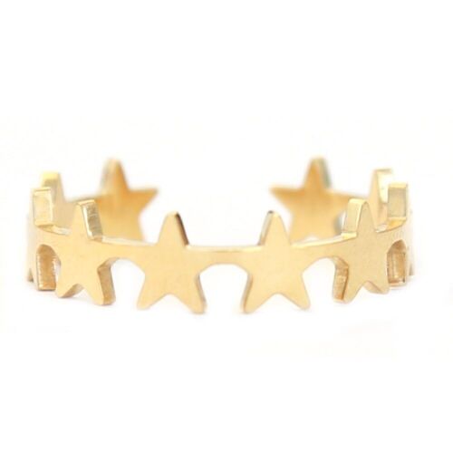 Gouden ring stars