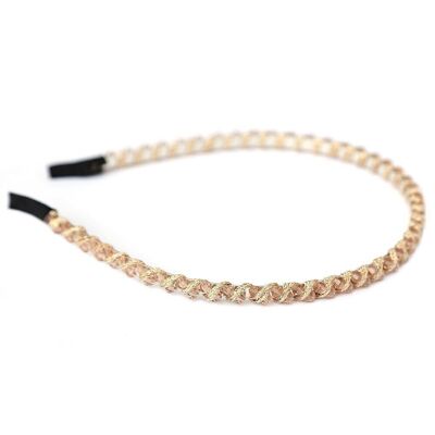 Glamor champagne headband