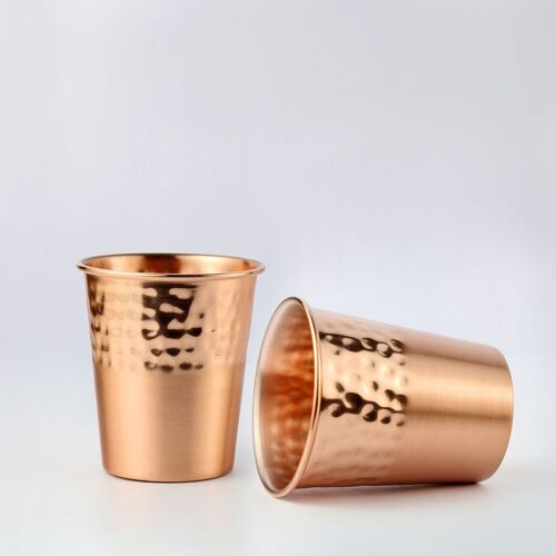 Tapper Top - Sequence Copper Water Glass Set (2 Glasses)