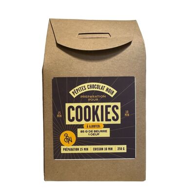 Préparation pour cookies pépites chocolat noir