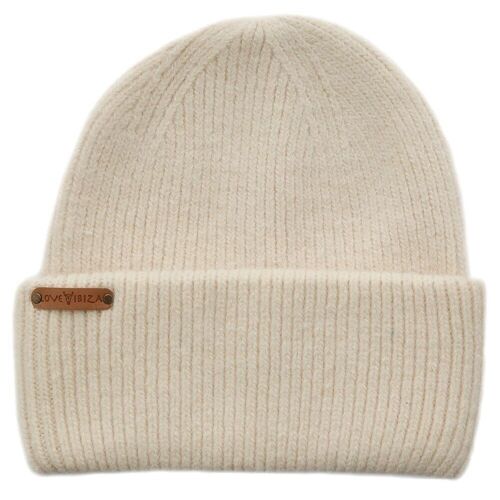 Beanie wool creme