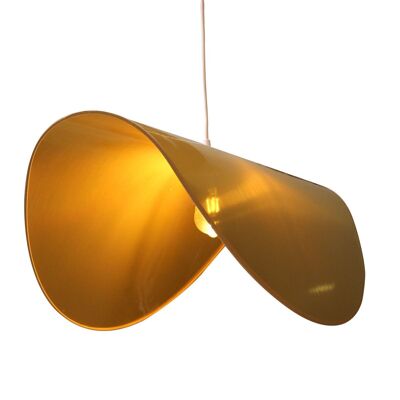 Gold Wave Pendant Lamp