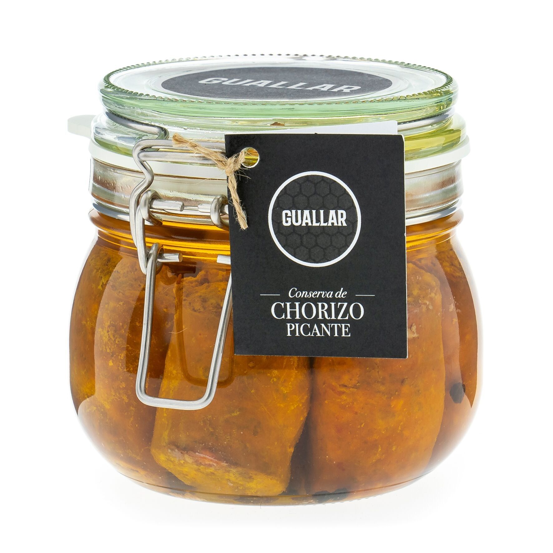 Chorizo ​​​​piccante in scatola in EVOO